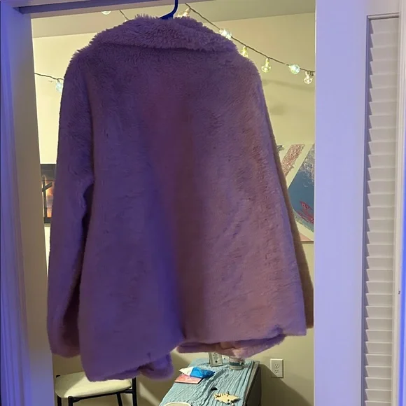 Forever 21 Blush Teddy Jacket - Picture 2 of 6